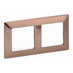 Рамка двойная  Legrand Valena Life, медь, Legrand