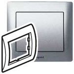 Рамка одинарная Legrand Galea Life, шлифованный алюминий, Legrand